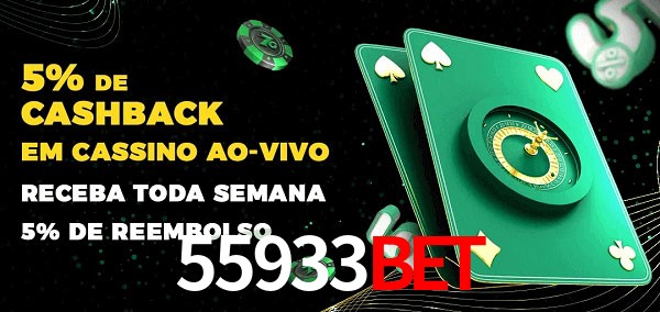 Promoções do cassino ao Vivo 55933bet